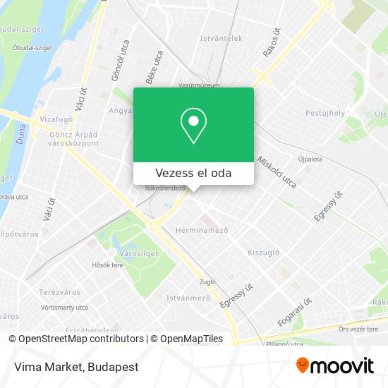 Vima Market térkép