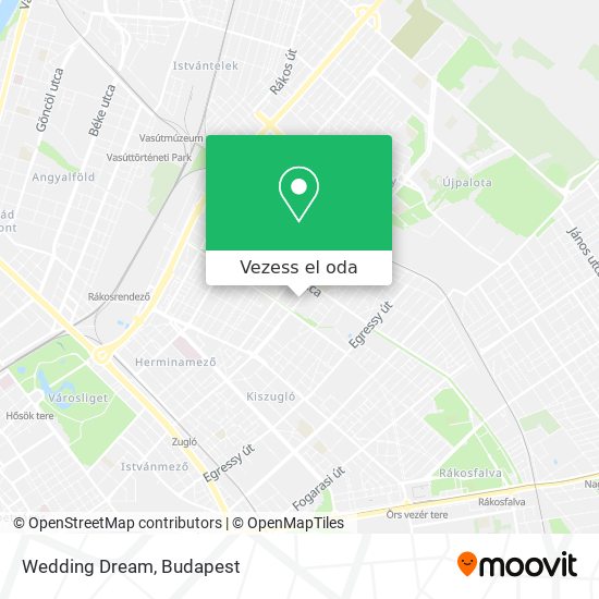 Wedding Dream térkép