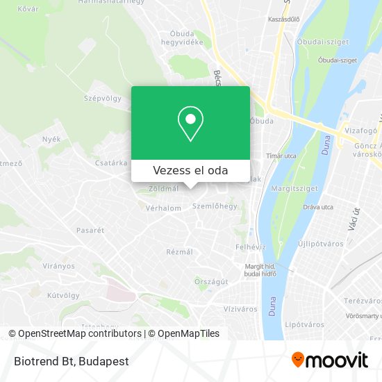 Biotrend Bt térkép