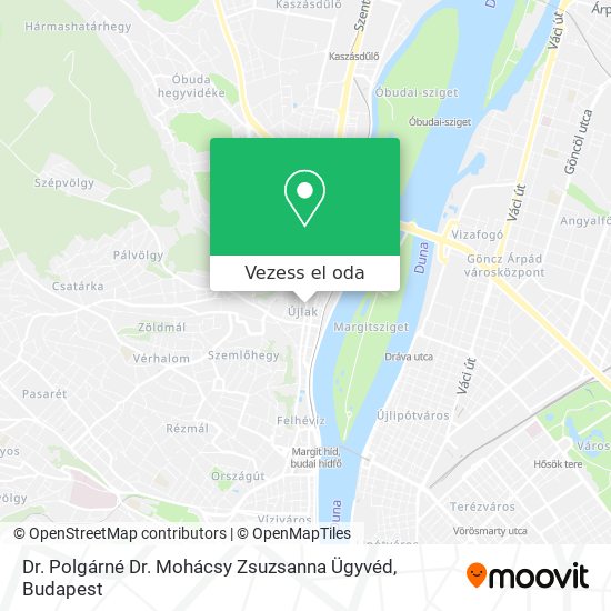 Dr. Polgárné Dr. Mohácsy Zsuzsanna Ügyvéd térkép
