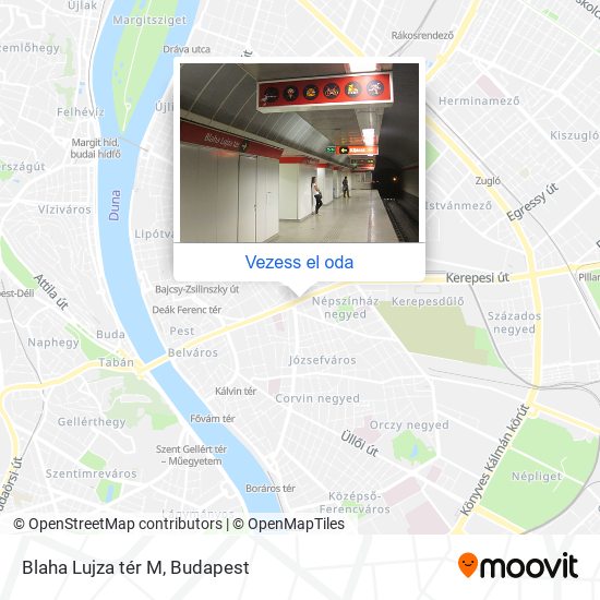 Blaha Lujza tér M térkép