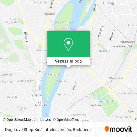 Dog Love Shop Kisállatfelészerelés térkép