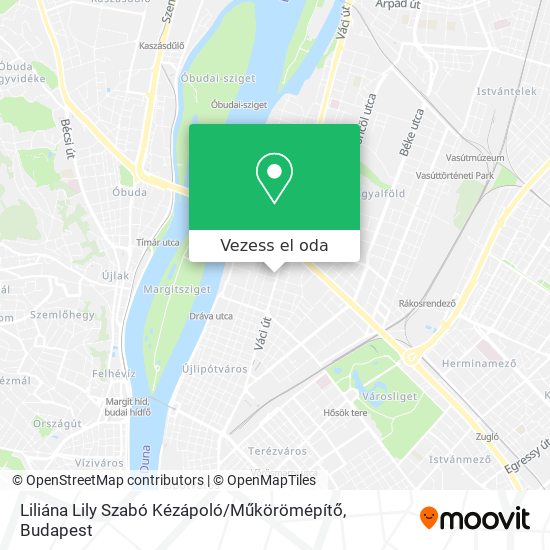 Liliána Lily Szabó Kézápoló / Műkörömépítő térkép