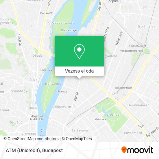 ATM (Unicredit) térkép
