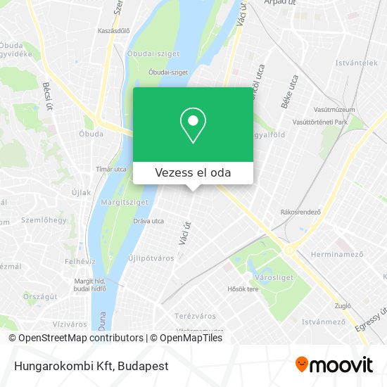 Hungarokombi Kft térkép