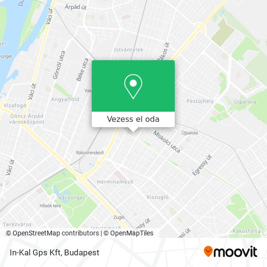 In-Kal Gps Kft térkép