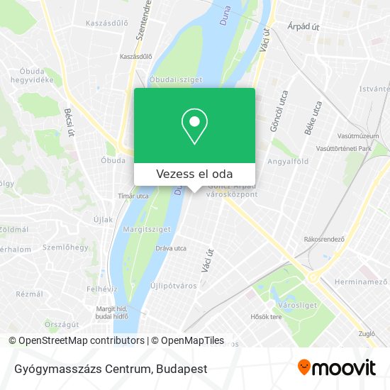 Gyógymasszázs Centrum térkép