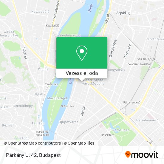 Párkány U. 42 térkép