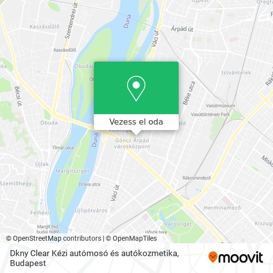 Dkny Clear Kézi autómosó és autókozmetika térkép