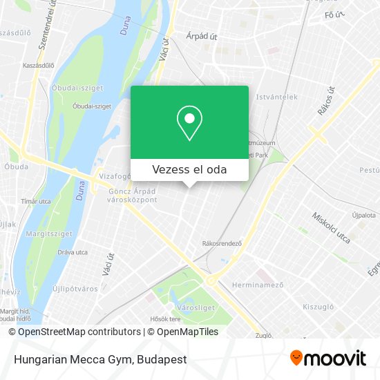 Hungarian Mecca Gym térkép