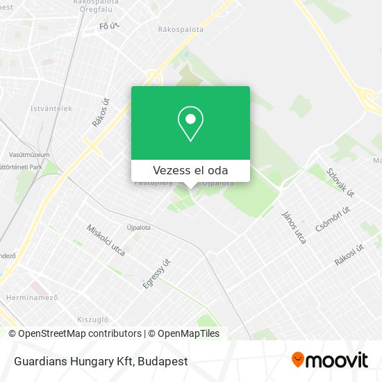 Guardians Hungary Kft térkép