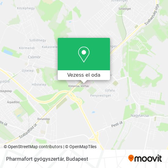 Pharmafort gyógyszertár térkép