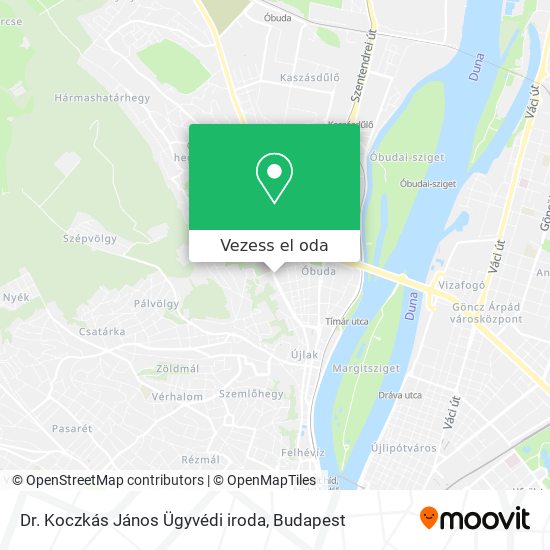 Dr. Koczkás János Ügyvédi iroda térkép