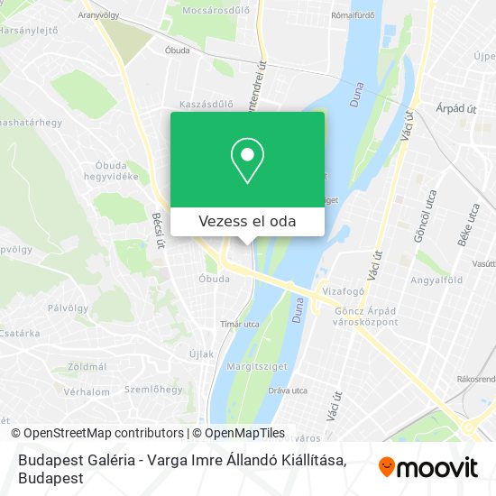 Budapest Galéria - Varga Imre Állandó Kiállítása térkép