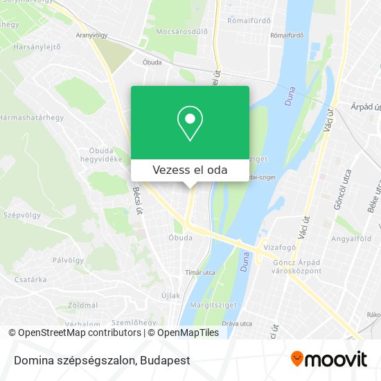 Domina szépségszalon térkép
