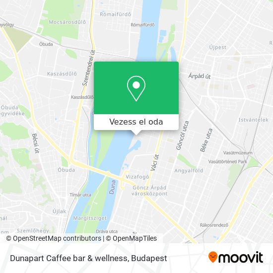 Dunapart Caffee bar & wellness térkép