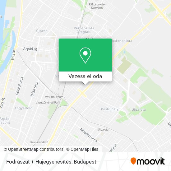 Fodrászat + Hajegyenesítés térkép