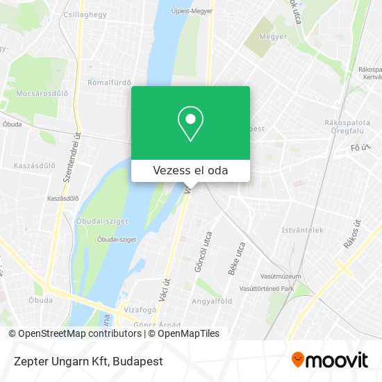 Zepter Ungarn Kft térkép