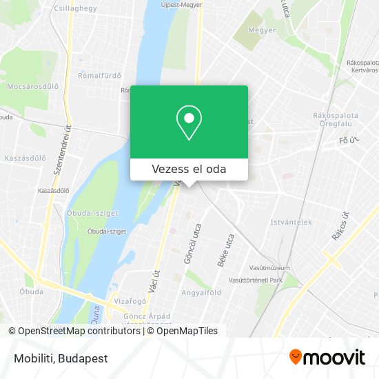 Mobiliti térkép
