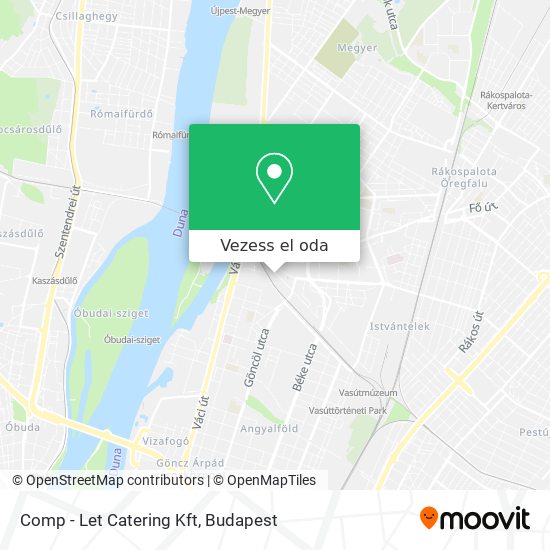 Comp - Let Catering Kft térkép
