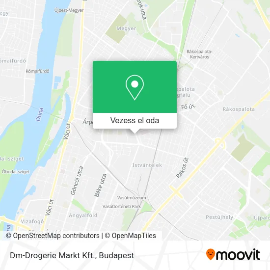 Dm-Drogerie Markt Kft. térkép