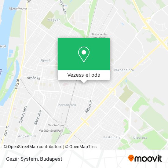Cézàr System térkép