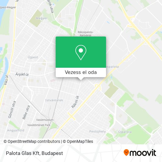 Palota Glas Kft térkép