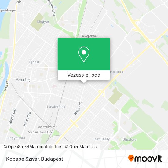 Kobabe Szivar térkép
