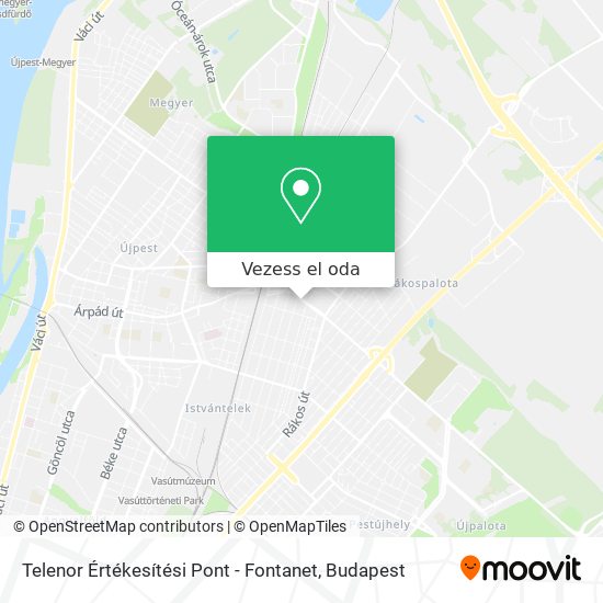 Telenor Értékesítési Pont - Fontanet térkép