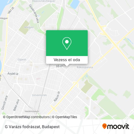 G Varázs fodrászat térkép