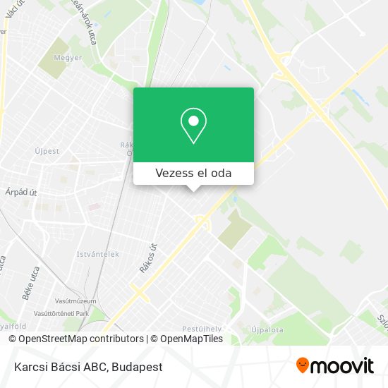 Karcsi Bácsi ABC térkép