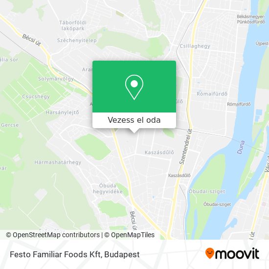 Festo Familiar Foods Kft térkép