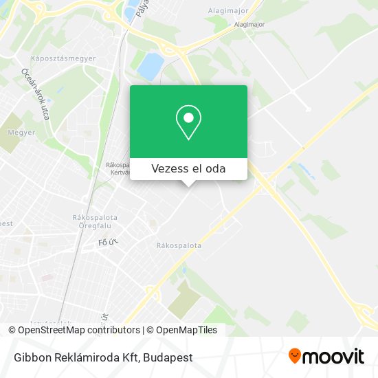 Gibbon Reklámiroda Kft térkép