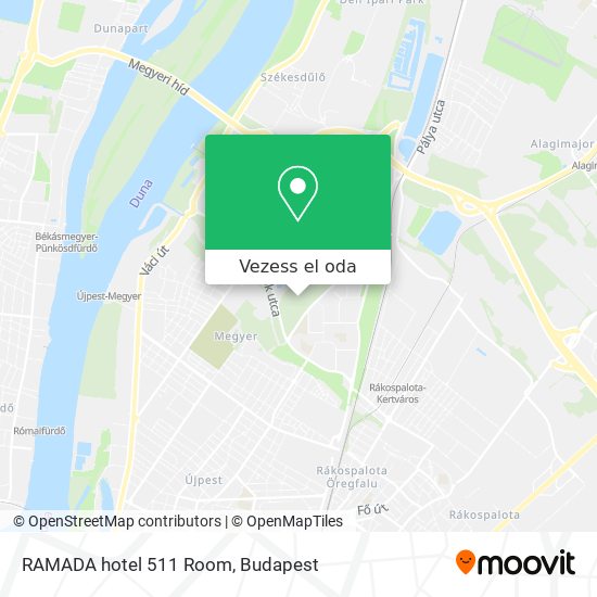 RAMADA hotel 511 Room térkép