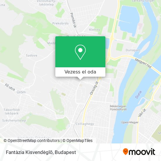 Fantàzia Kisvendèglõ térkép