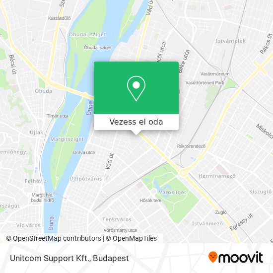 Unitcom Support Kft. térkép