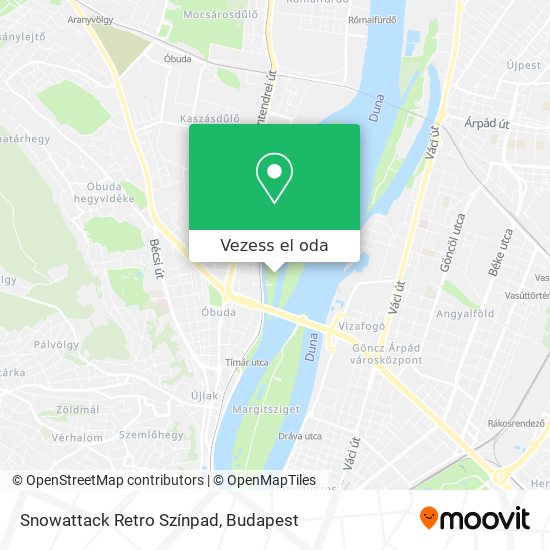 Snowattack Retro Színpad térkép