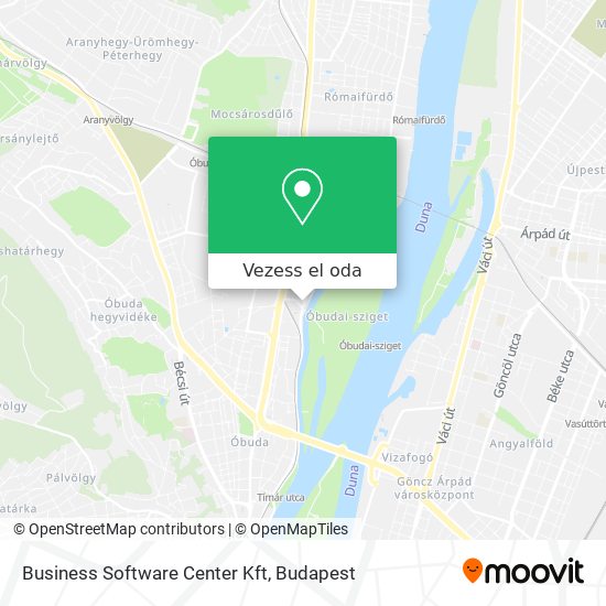 Business Software Center Kft térkép