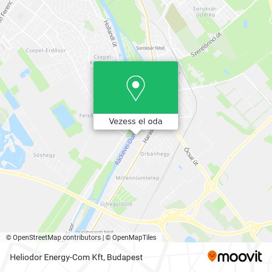 Heliodor Energy-Com Kft térkép