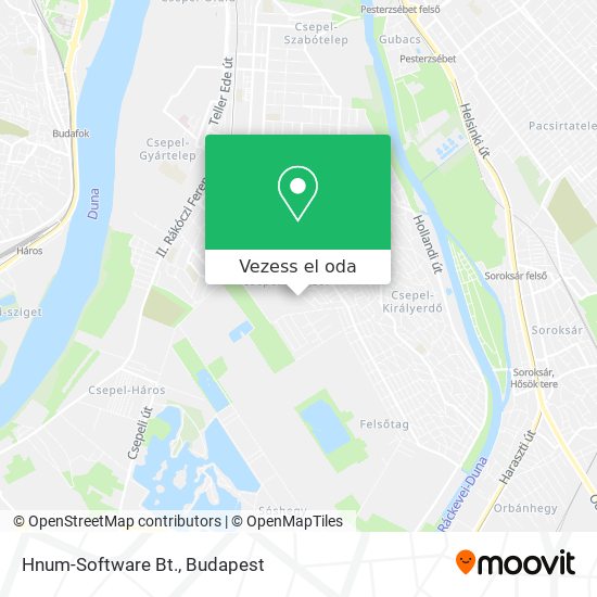 Hnum-Software Bt. térkép