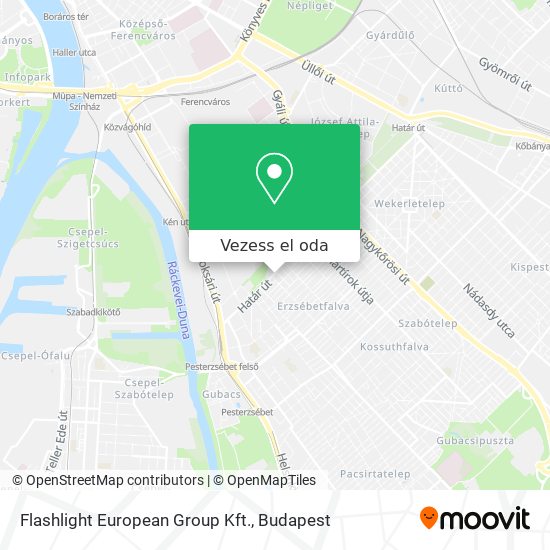 Flashlight European Group Kft. térkép