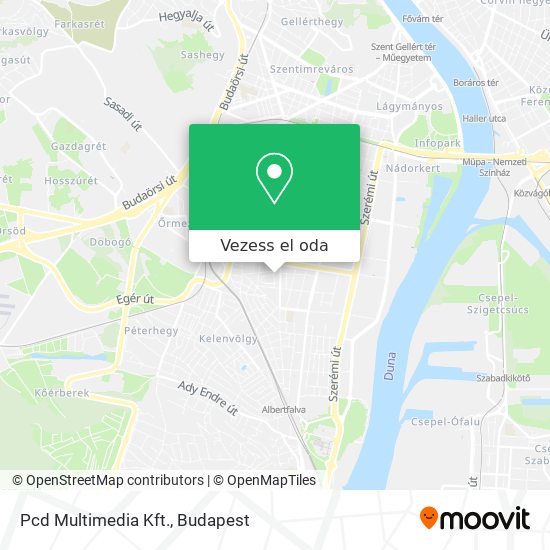 Pcd Multimedia Kft. térkép