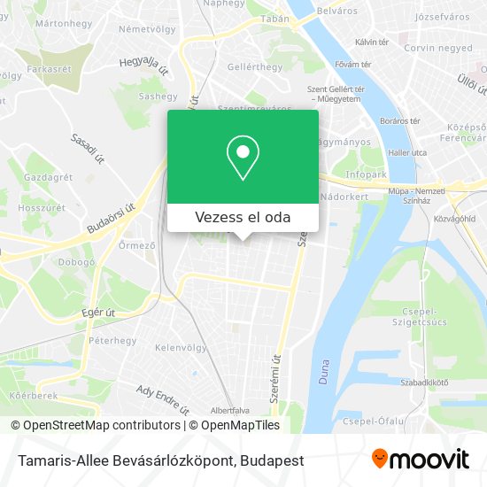 Tamaris-Allee Bevásárlózköpont térkép
