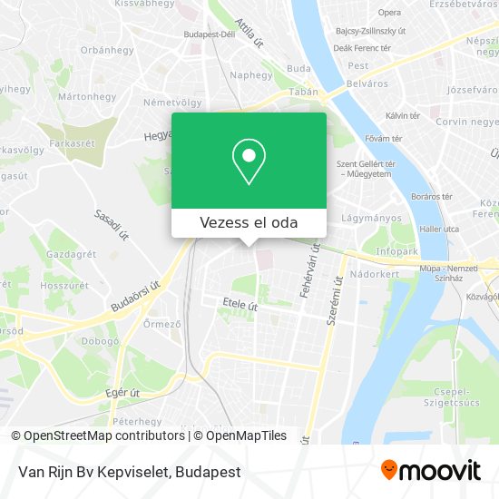 Van Rijn Bv Kepviselet térkép
