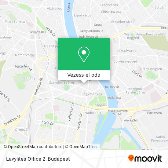 Lavylites Office 2 térkép