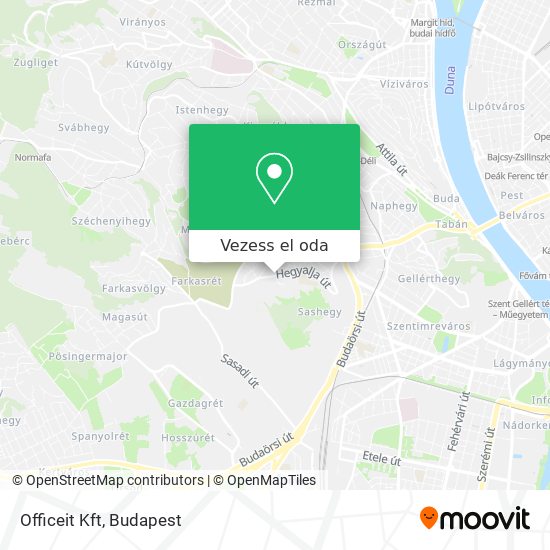 Officeit Kft térkép