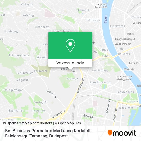 Bio Business Promotion Marketing Korlatolt Felelossegu Tarsasag térkép
