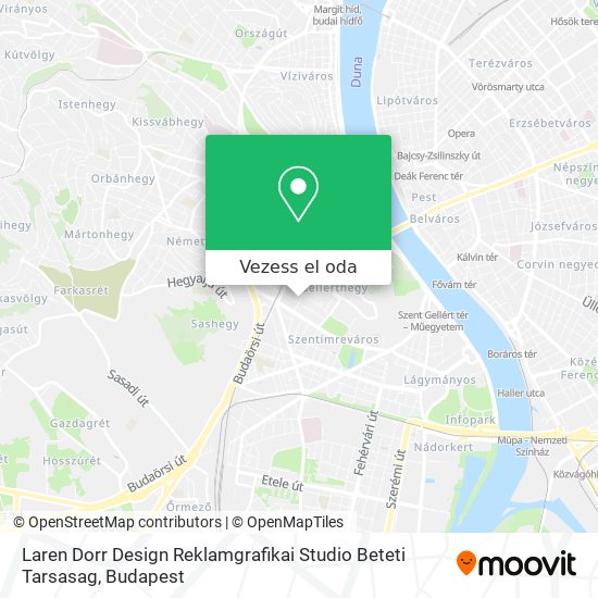 Laren Dorr Design Reklamgrafikai Studio Beteti Tarsasag térkép