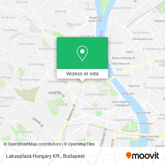 Lakasplaza Hungary Kft. térkép