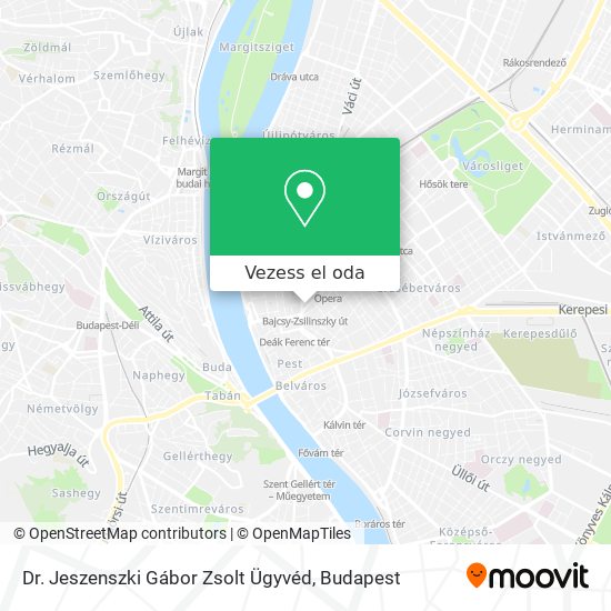 Dr. Jeszenszki Gábor Zsolt Ügyvéd térkép